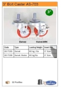 Bánh xe AS-703S/B - caster-as-ct-703s-703b