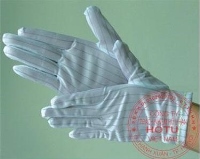Găng tay Polyester chống tĩnh điện, không hạt 