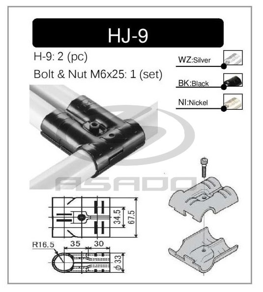 Khớp nối ASADO HJ-9-khop-noi-hj-9