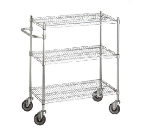 Xe đẩy INOX ESKD-113-3F - wire-shelving-eskd-113-3f